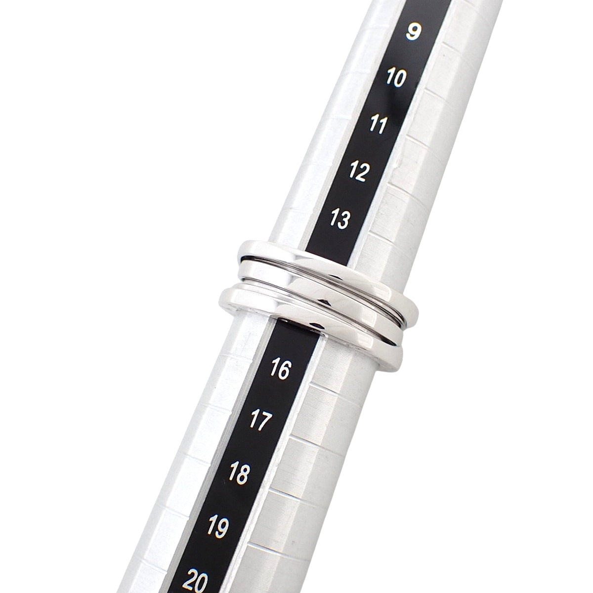 ビー・ゼロワン リング ホワイトゴールド K18WG 55 8.8g