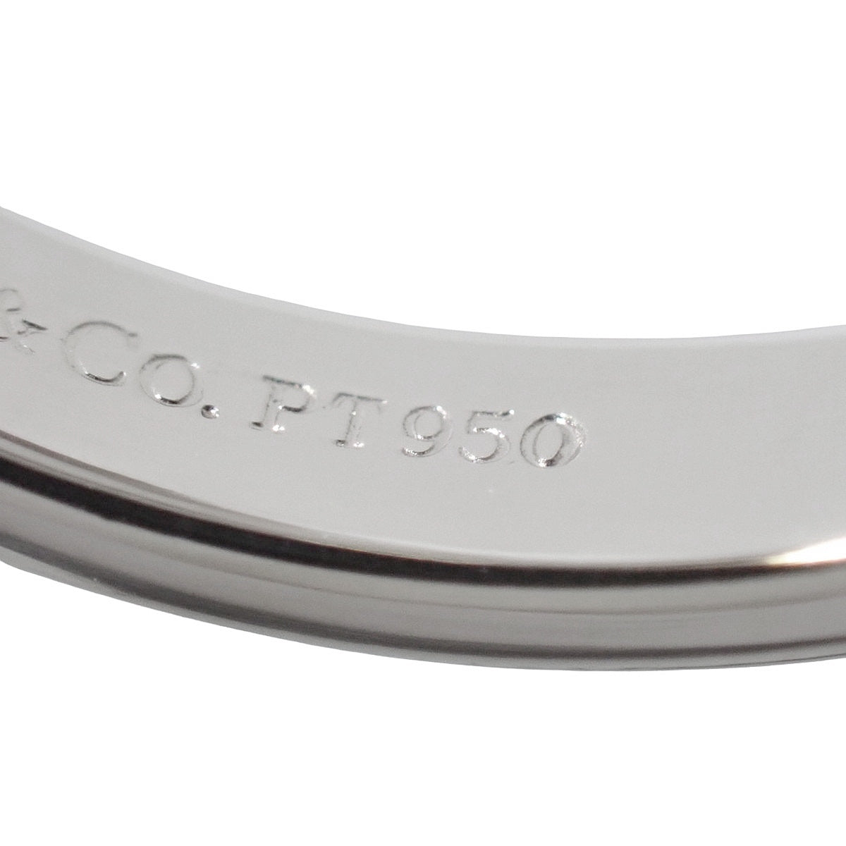 Milgrain Band Ring Platinum Pt950 Size 14 (US 7) 5.4g