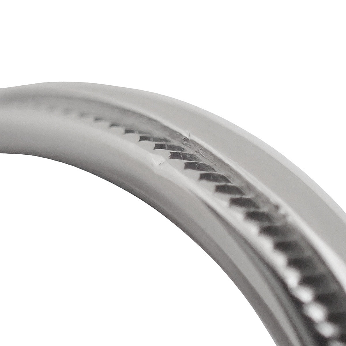 Milgrain Band Ring Platinum Pt950 Size 14 (US 7) 5.4g