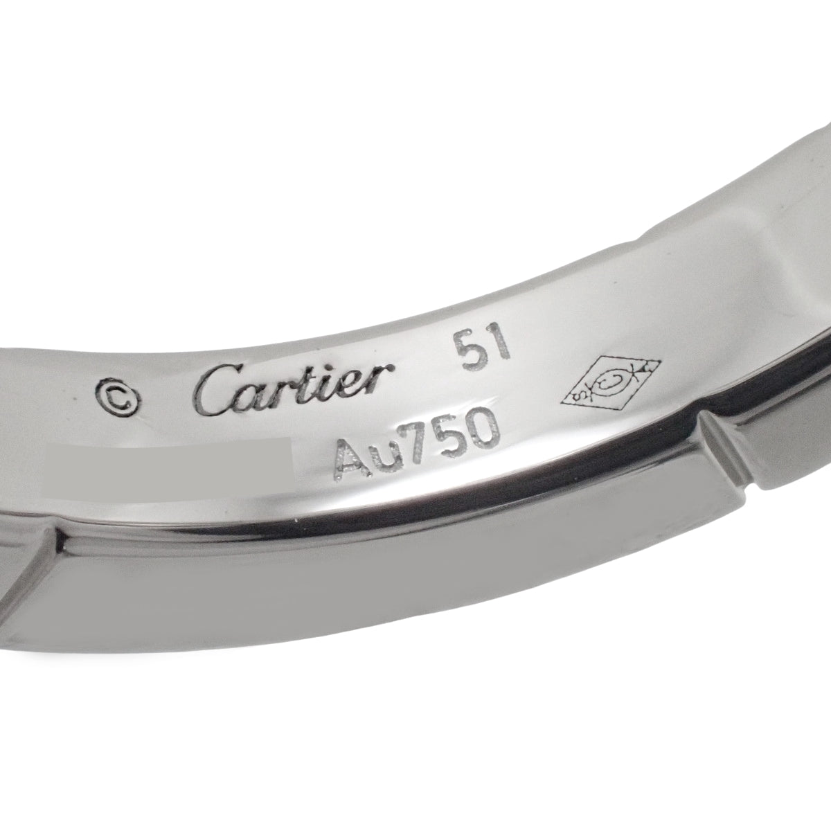 ラニエール 1P リング ダイヤモンド ホワイトゴールド K18WG 6.4g