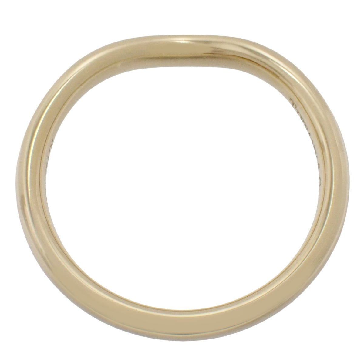 Tiffany & Co. Band Ring Diamond Yellow Gold K18YG 2.8g|Pre-Owned Luxury Watch Store in Shibuya 109, Tokyo|alamode