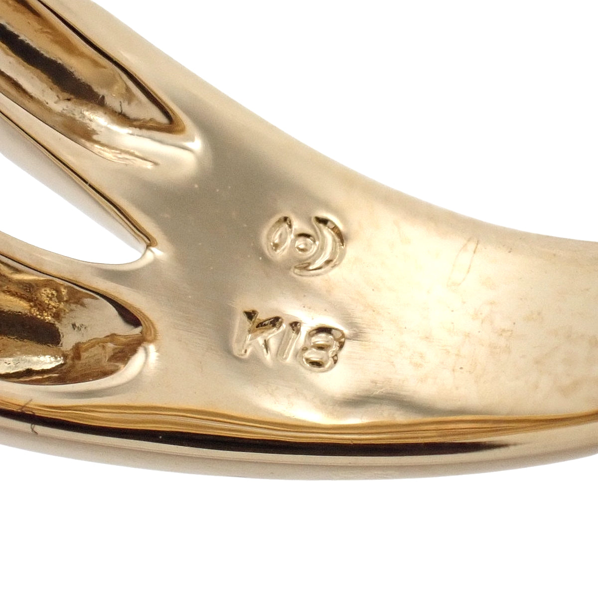 钻石十字戒指,钻石,D0.20,K18YG,11.5号(51.5),5.0克