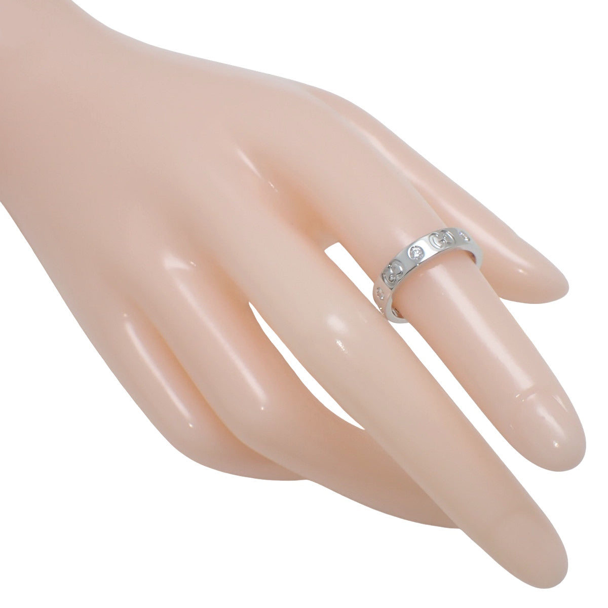 Icon Diamond Ring in White Gold, 18K White Gold, 4.1g