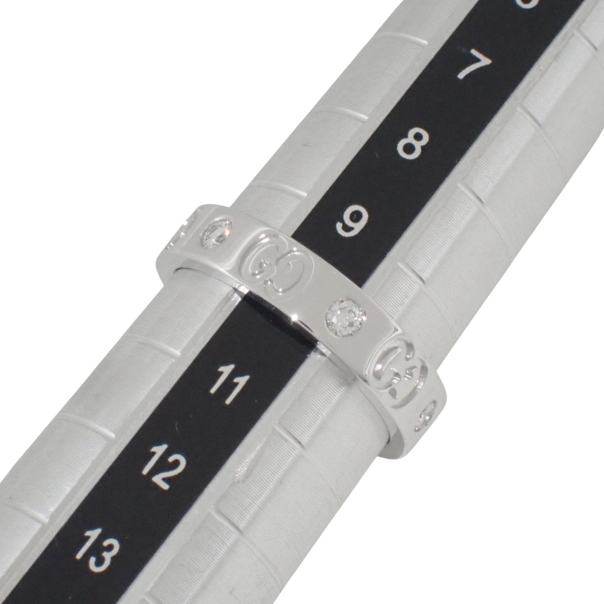 アイコン ダイヤ リング ダイヤモンド ホワイトゴールド K18WG 4.1g