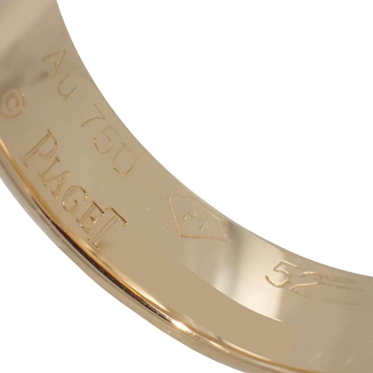 ポセション リング イエローゴールド K18YG 52 5.6g