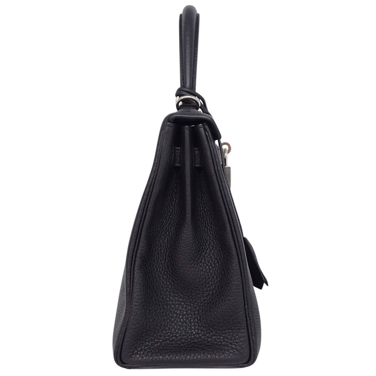 ケリー25 (内縫い) トゴ パラジウム金具 ブラック B刻印