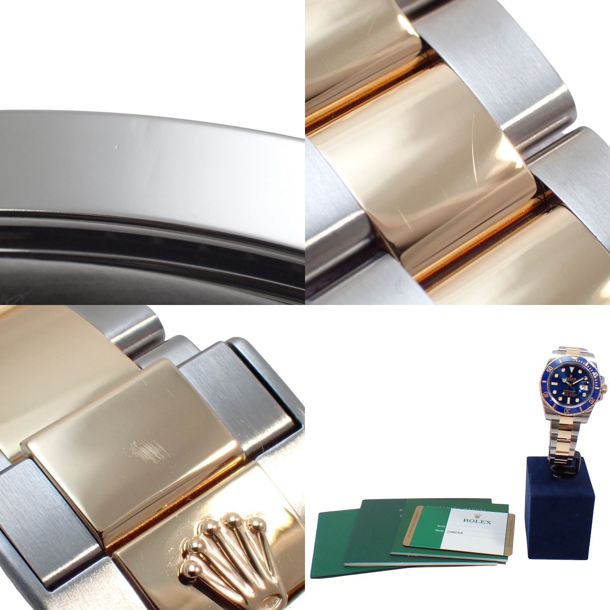 サブマリーナ 116613LB YG/SS ランダム番 ブルー 自動巻き メンズ