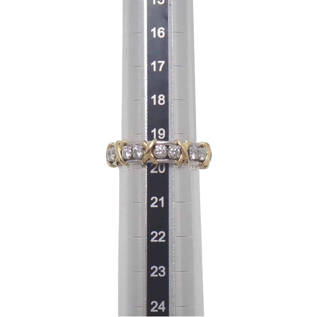 Jean Schlumberger Diamond Ring in Platinum (Pt950) and Yellow Gold (K18YG), 10.6g