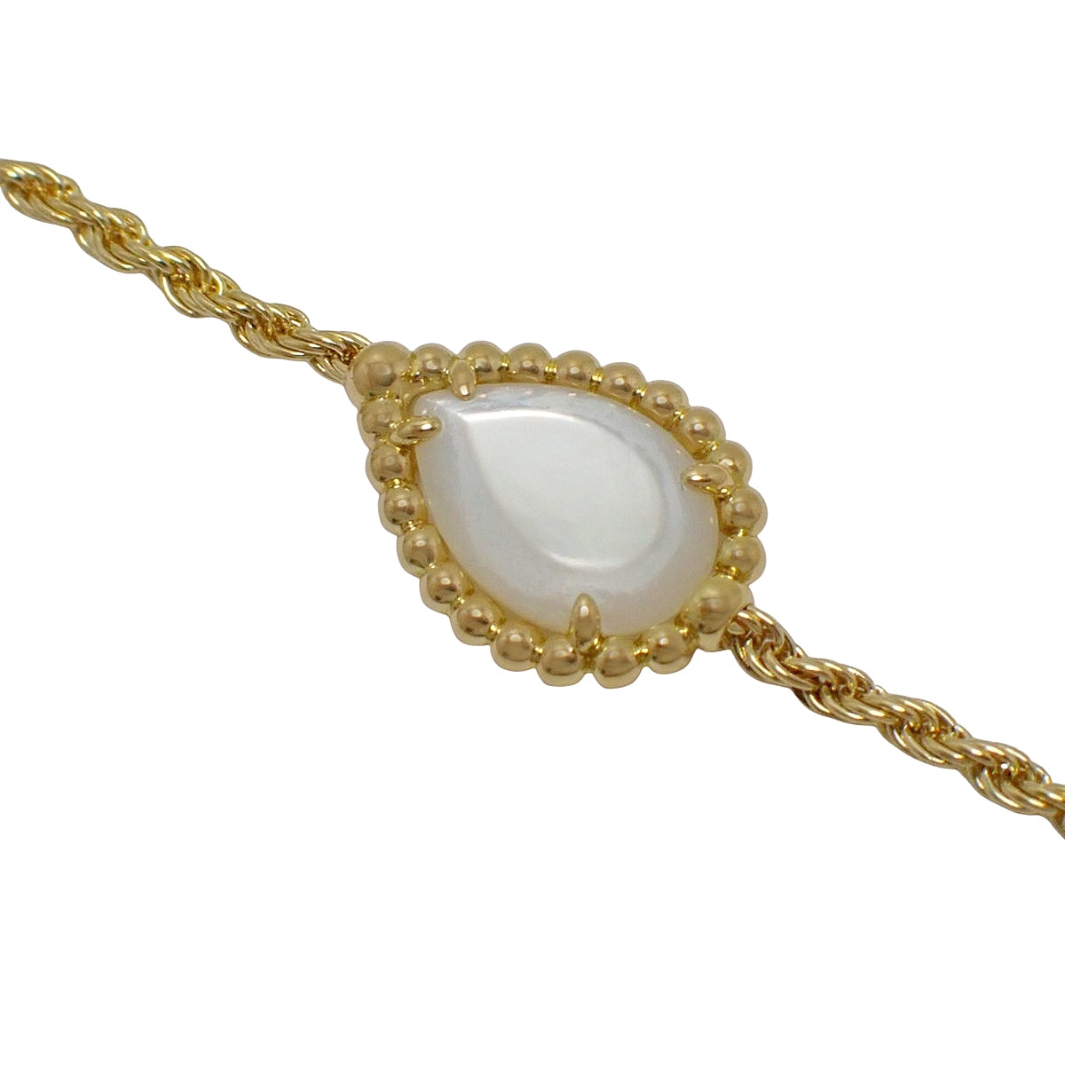 セルパンボエム ブレスレット XS マザーオブパール/ダイヤモンド K18YG 2.5g