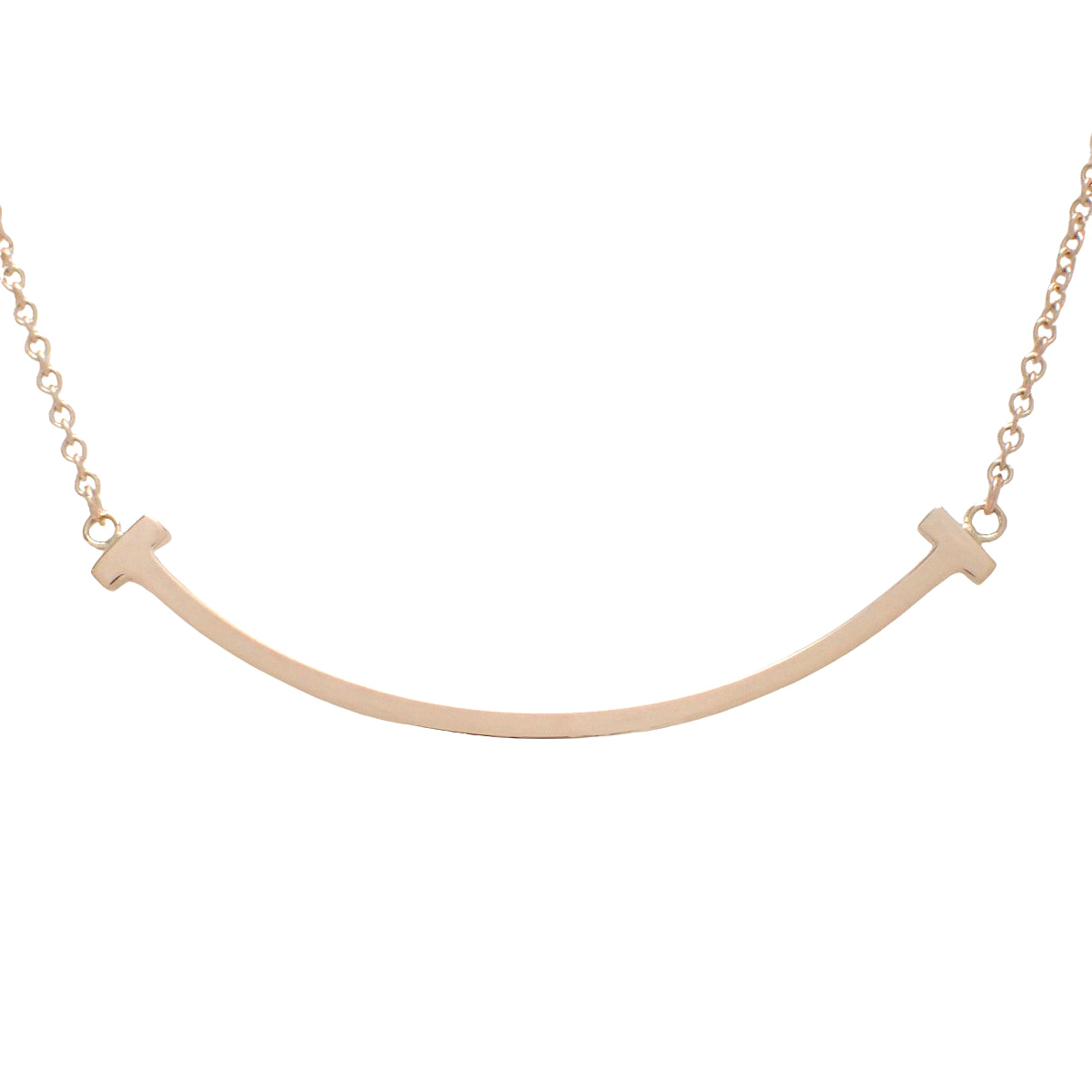 スマイル ペンダント スモール ピンクゴールド K18PG 2.8g