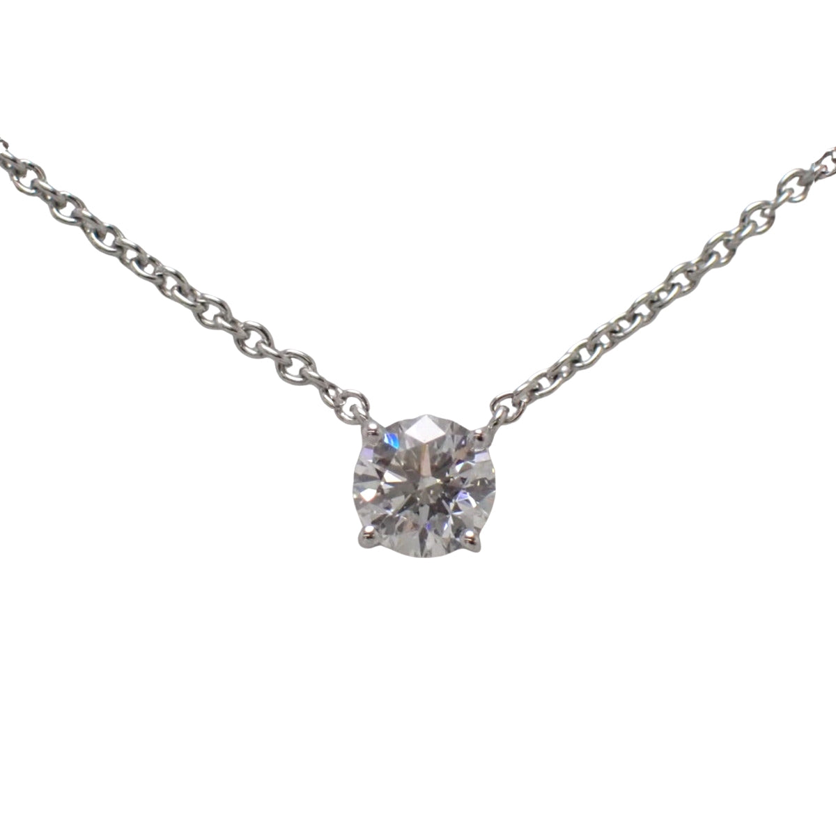 ダイヤモンド ネックレス D0.52 プラチナ Pt950 3.4g アクセサリー ジュエリー 1PD
