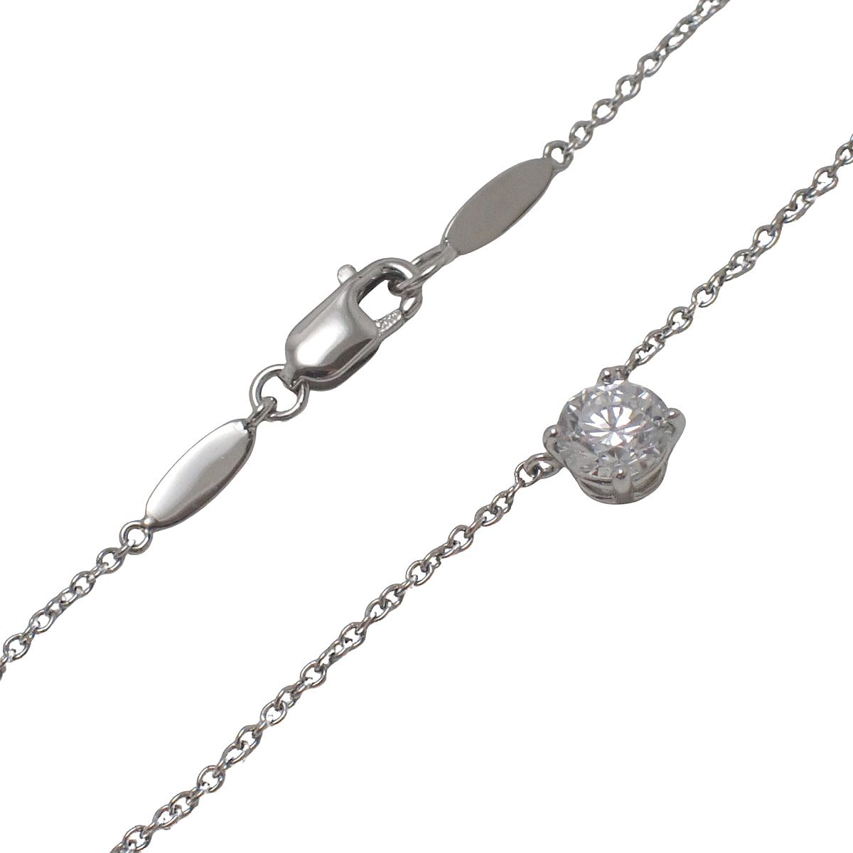 ダイヤモンド ネックレス ダイヤモンド D0.52 プラチナ Pt950 3.4g アクセサリー ジュエリー 1PD