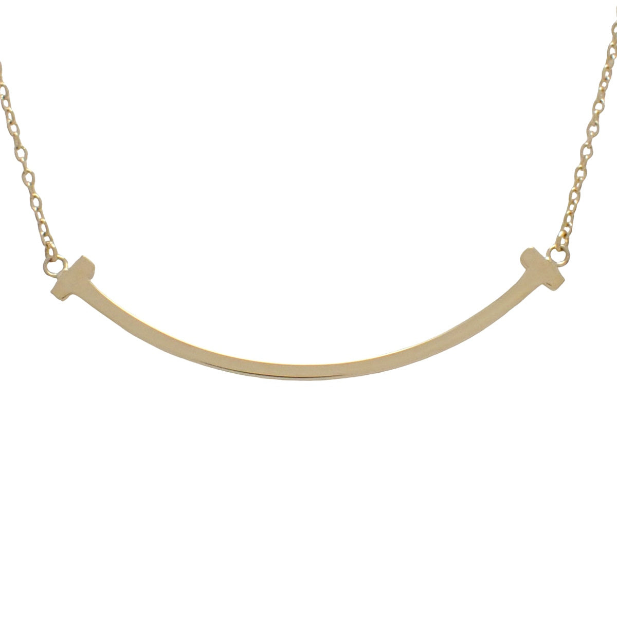 スマイル ペンダント スモール イエローゴールド K18YG 2.8g