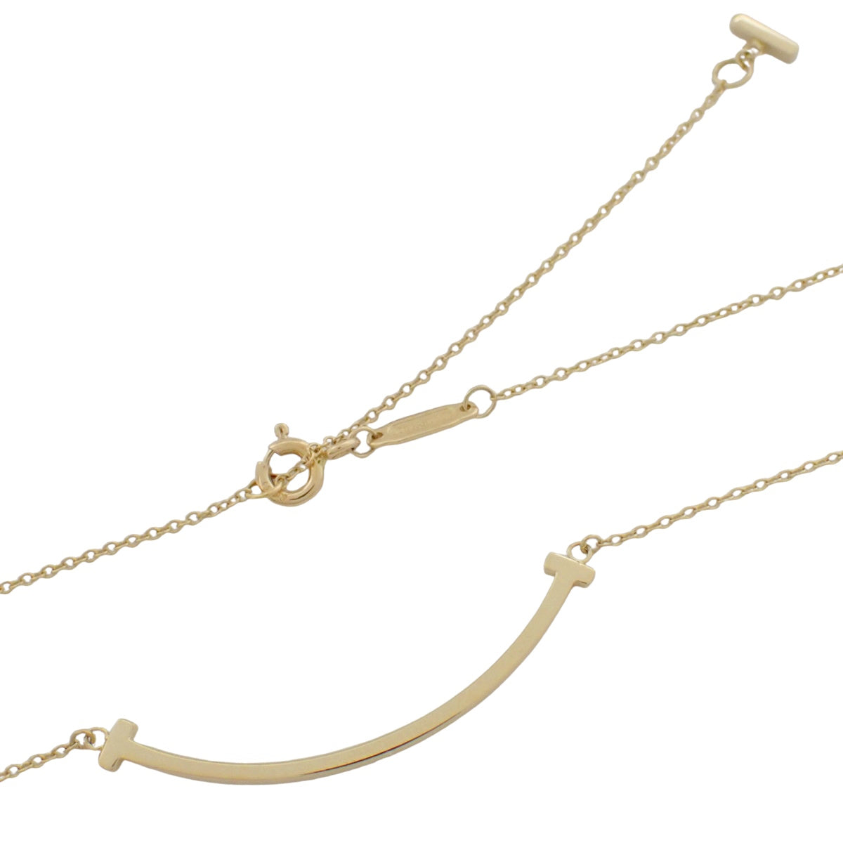 スマイル ペンダント スモール イエローゴールド K18YG 2.8g