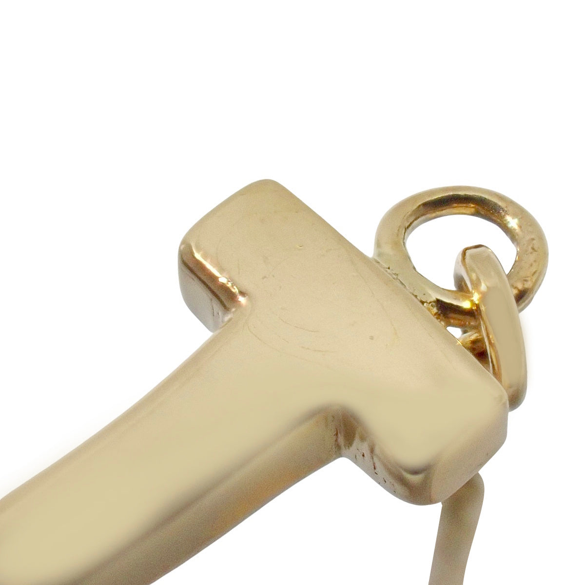 スマイル ペンダント スモール イエローゴールド K18YG 2.8g