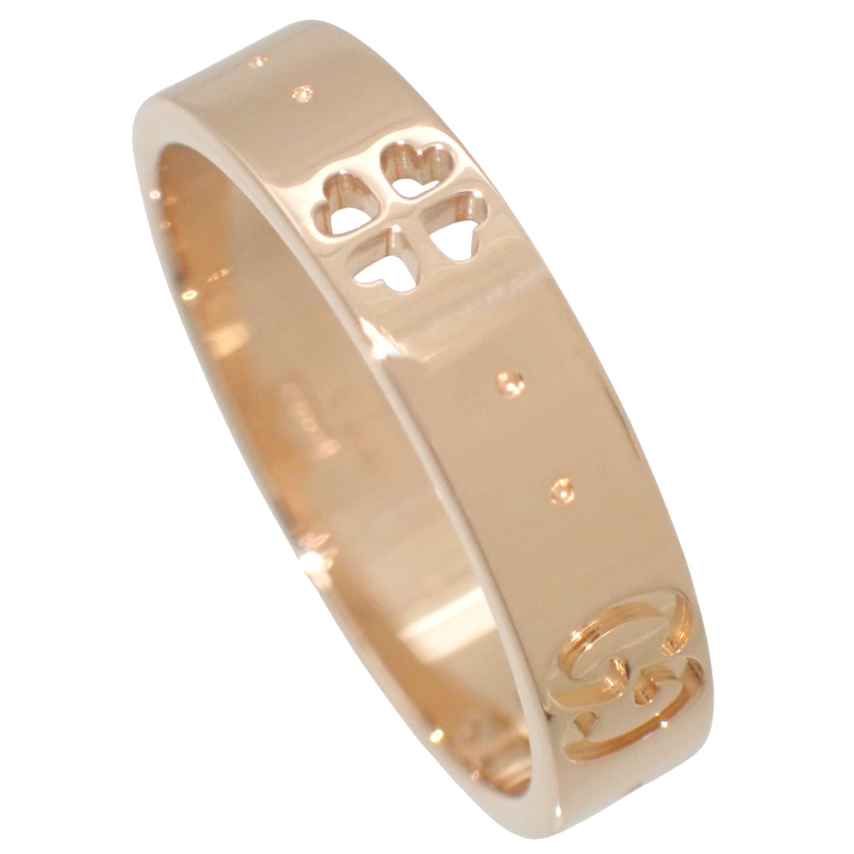 Icon Clover Ring Pink Gold K18PG 3.6g