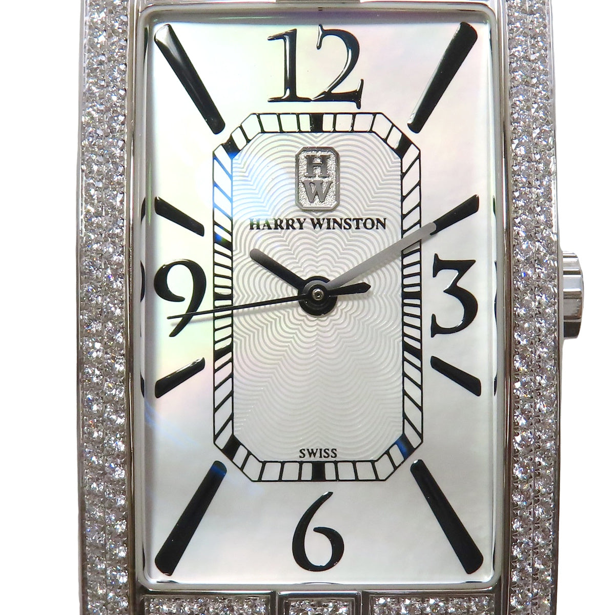 Avenue C 330UQW WG/Leather White Shell Dial Quartz Men's