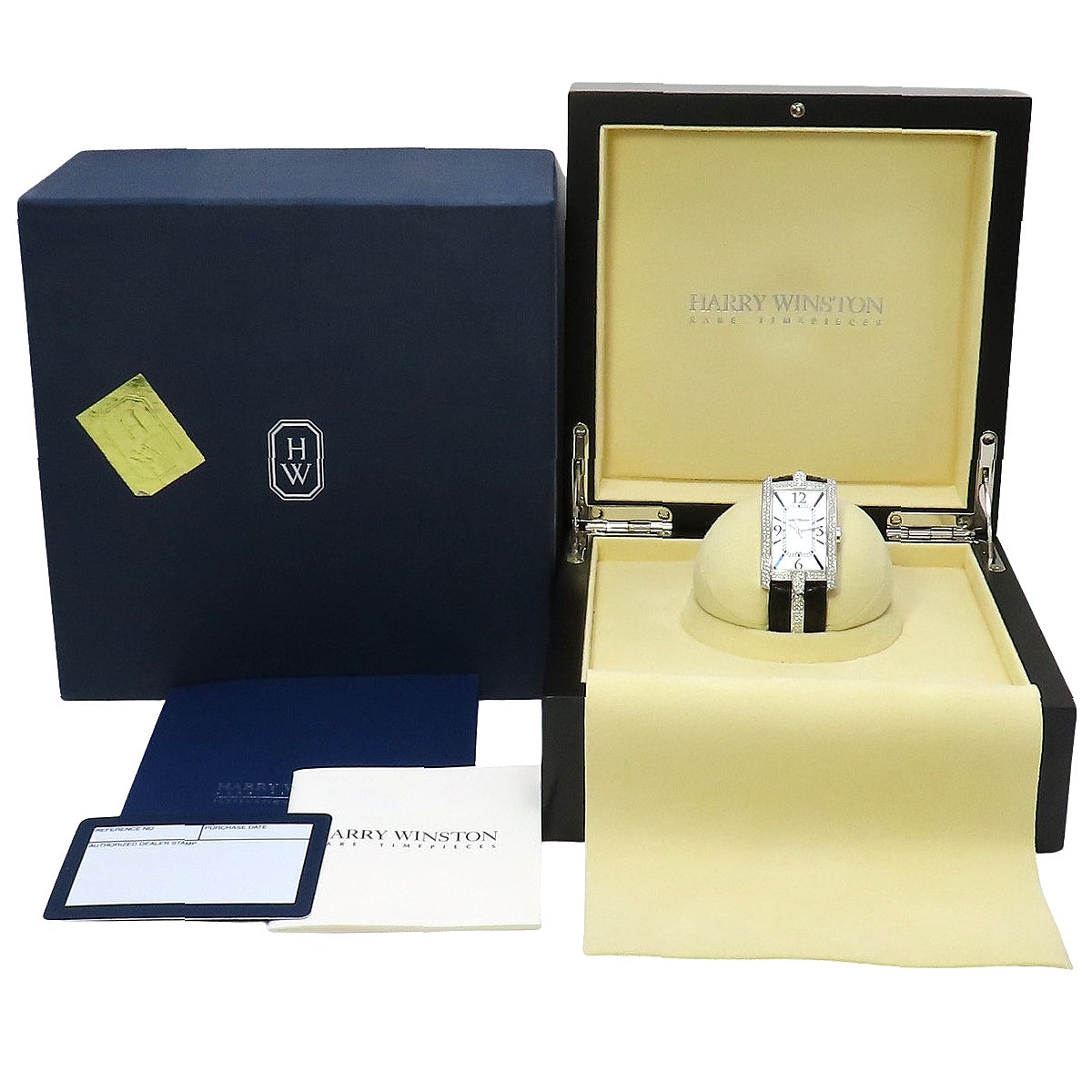 Avenue C 330UQW WG/Leather White Shell Dial Quartz Men's