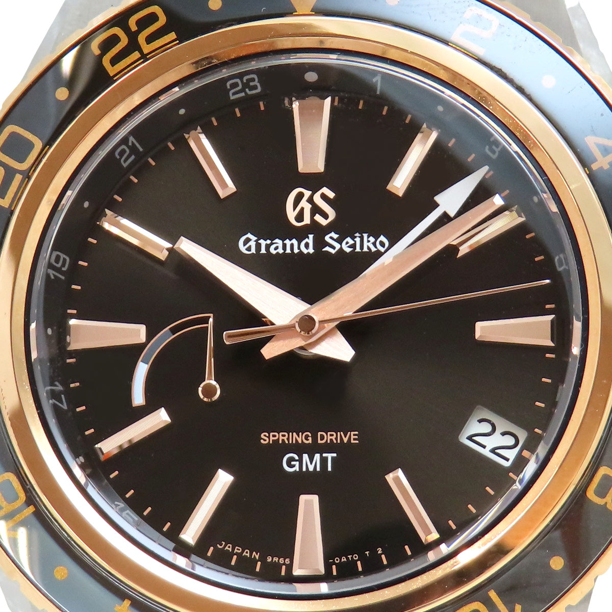 GRAND SEIKO スポーツコレクション SBGE251 PG/SS ブラック スプリングドライブ メンズ|Vintage Luxury Brand Specialty Store|Shibuya, Tokyo|alamode