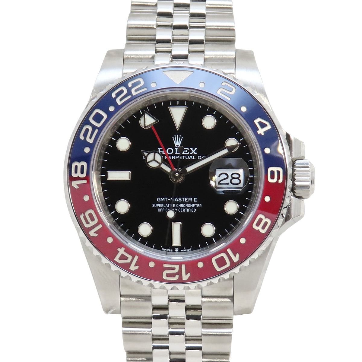 GMTマスター2 126710BLRO SS ランダム番 ブラック 自動巻き メンズ