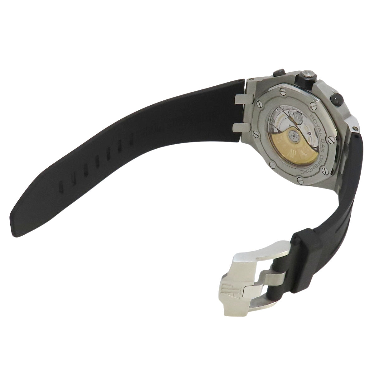 ロイヤルオーク オフショアクロノ 26470ST.OO.A028CR.01 SS/ラバー ブラック/ブルー 自動巻き メンズ