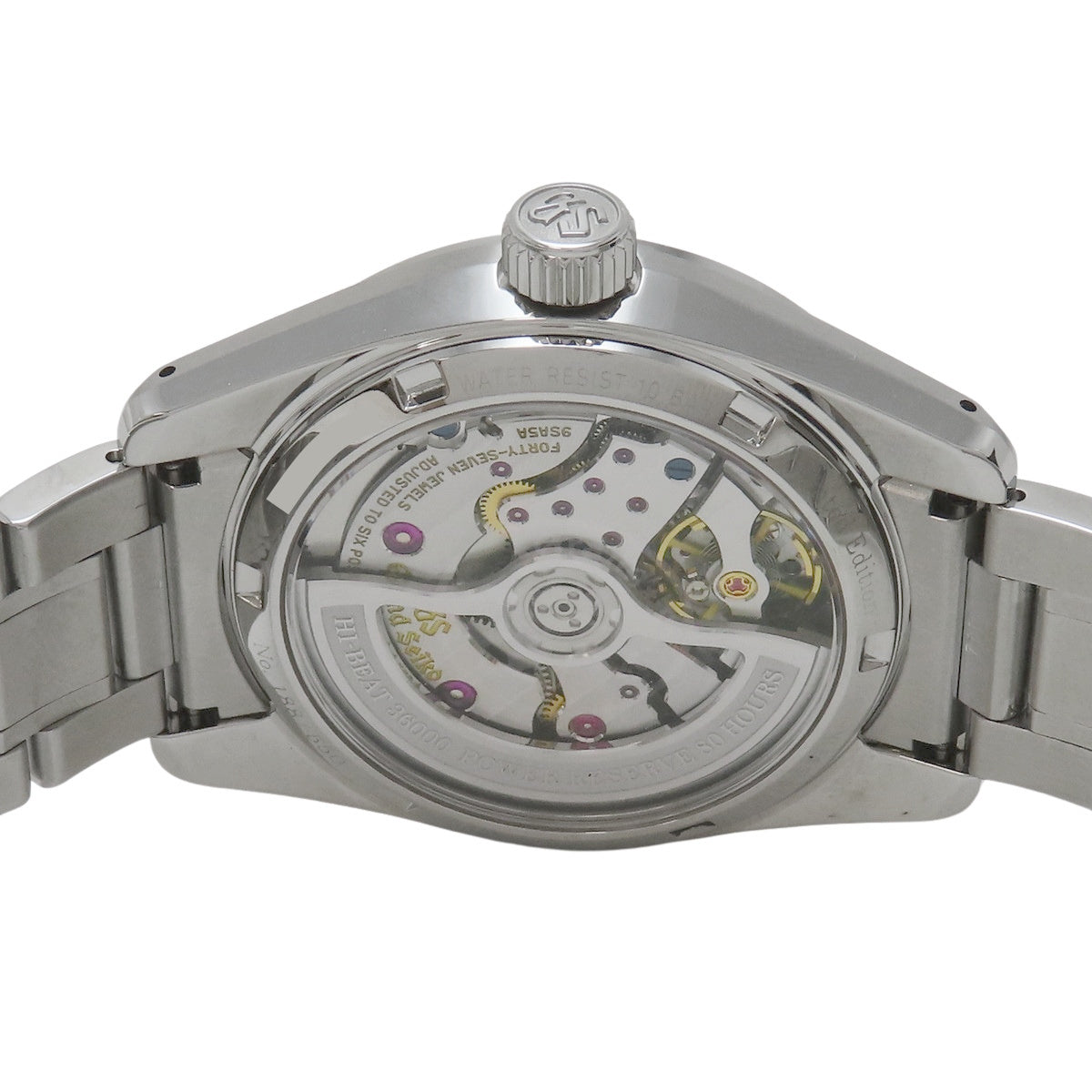 Heritage Collection 44GS 55th Anniversary Limited Edition SLGH009 SS Blue Automatic Men's