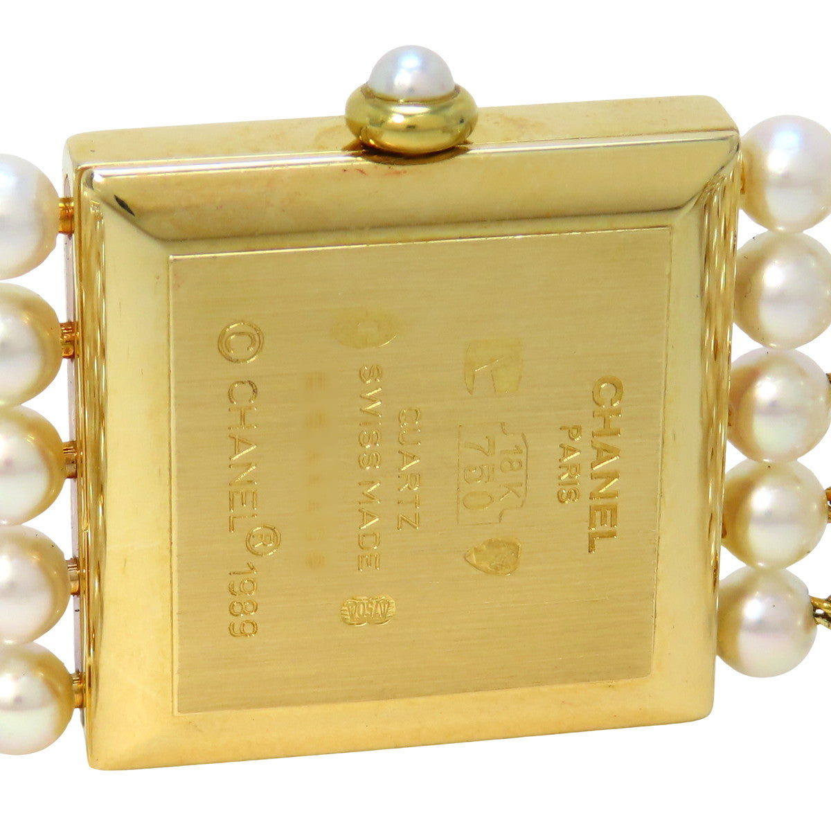 CHANEL マドモアゼル H0007 YG/パール クオーツ レディース|Vintage Luxury Brand Specialty Store|Shibuya, Tokyo|alamode