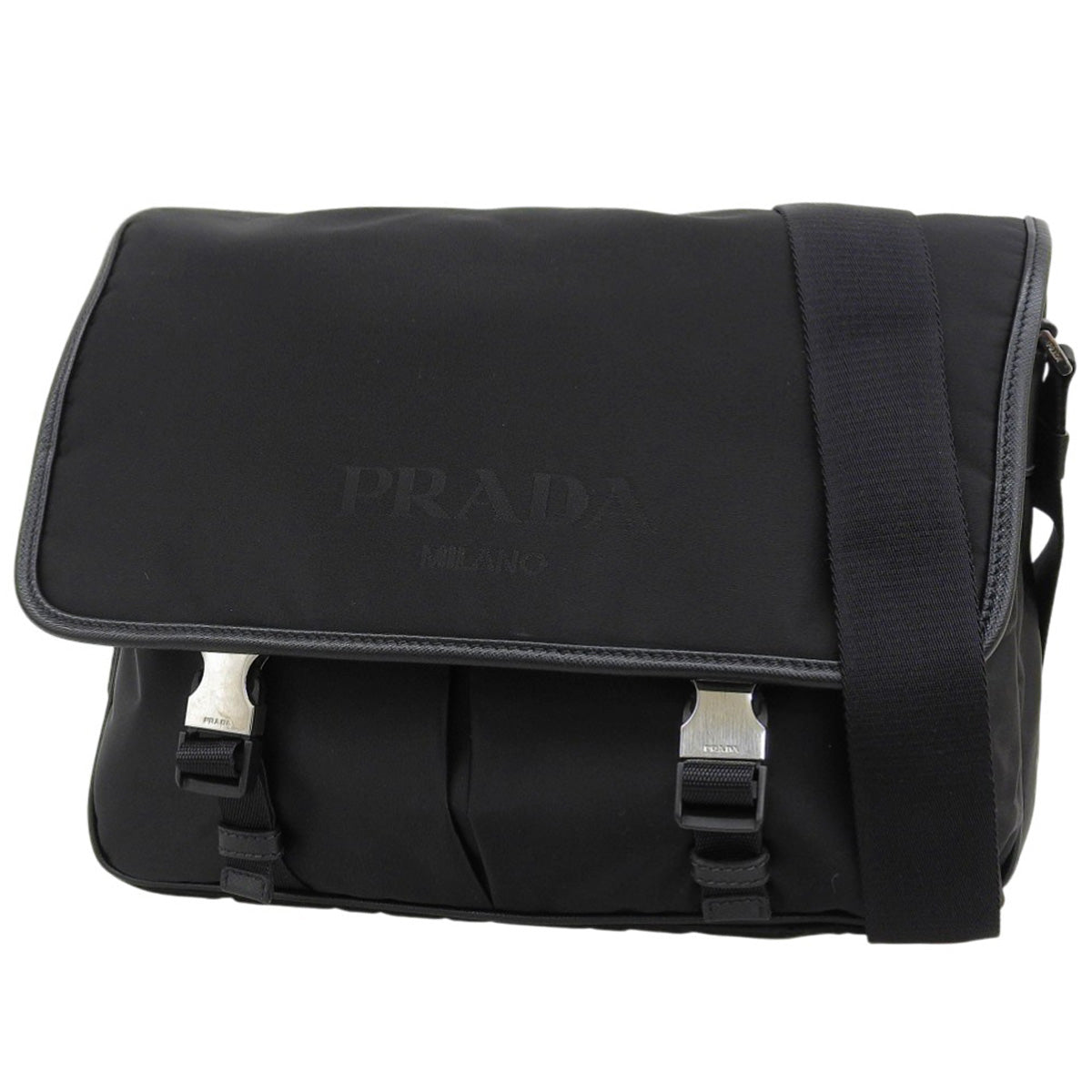 メッセンジャーバッグ ナイロン ブラック 2VD768