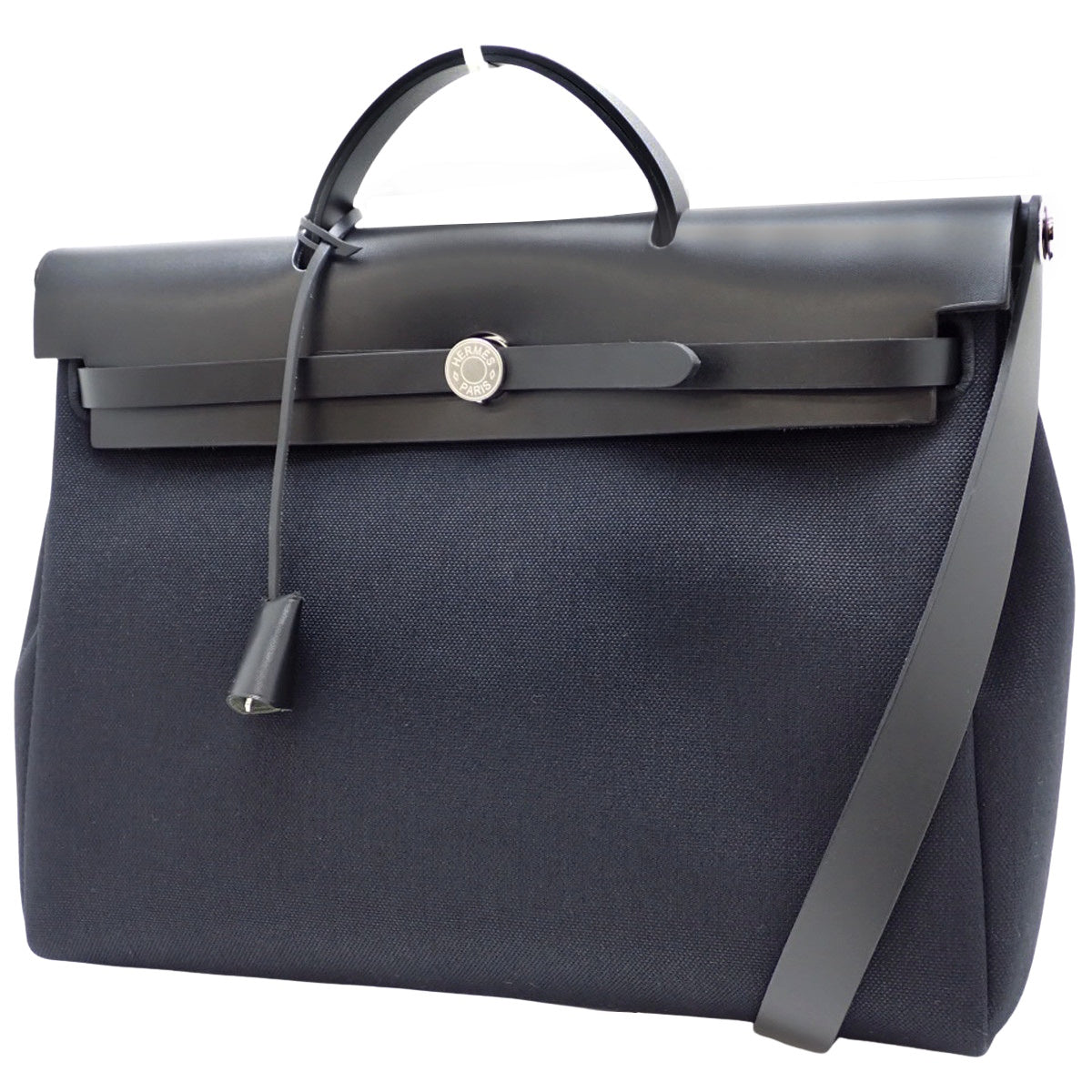 エールバッグジップMM K刻印 トワルミリタリー ヴァッシュハンター パラジウム金具 ブラック