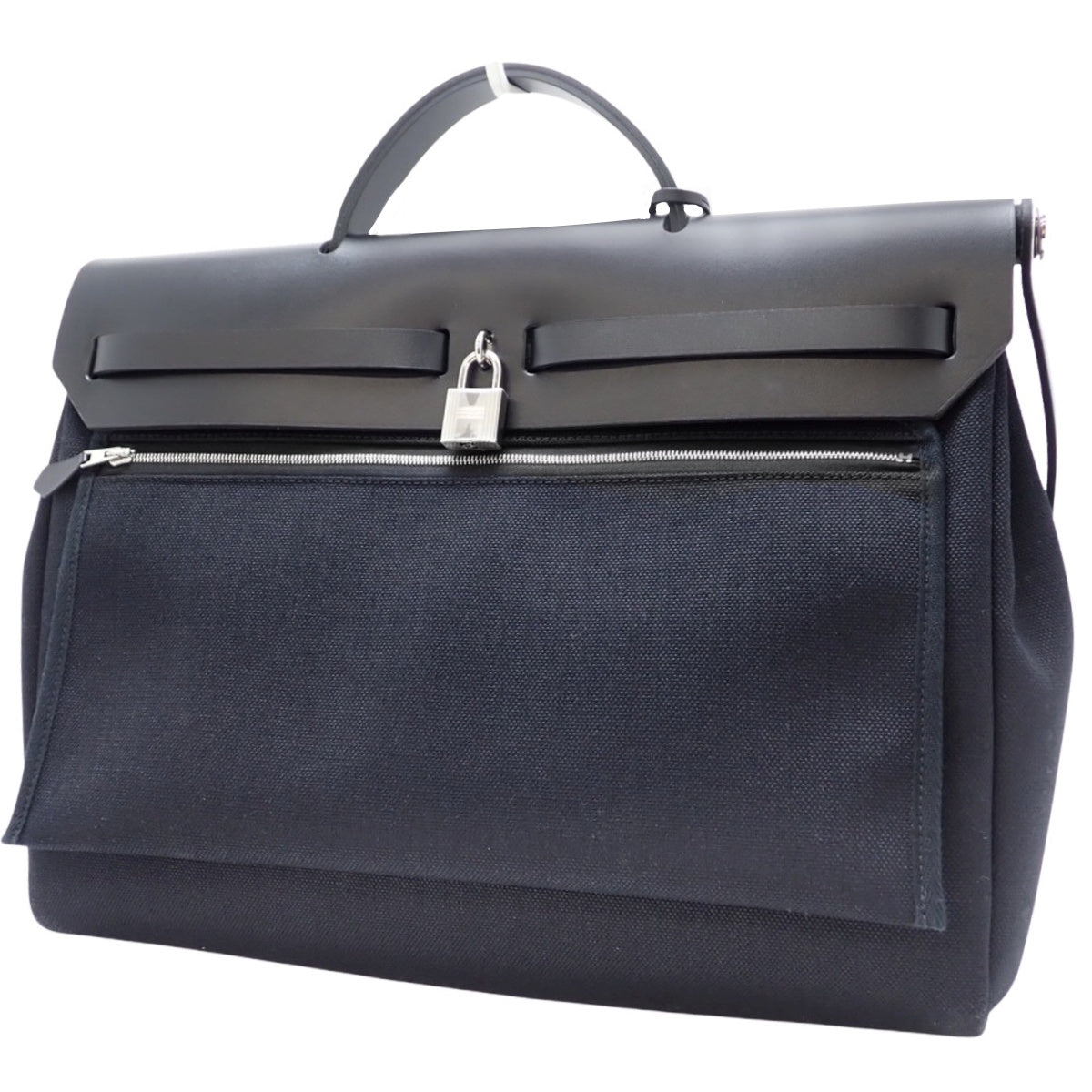 Airbag Zip MM K Stamp Toile Militaire Vache Hunter Palladium Hardware Black