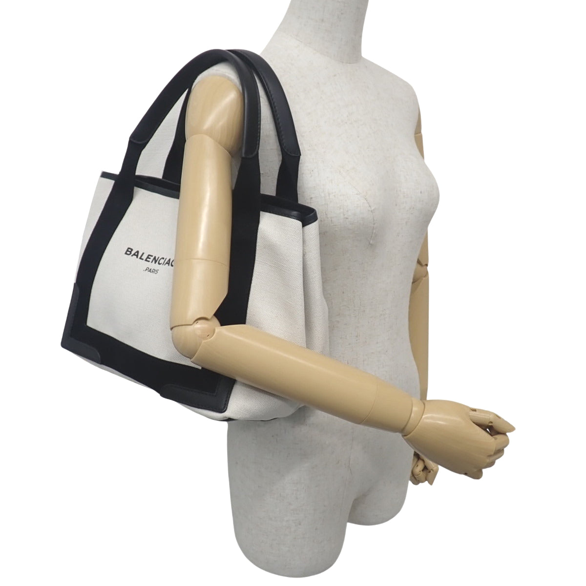 海军蓝 Cabas S 海军蓝 Cabas 棉帆布天然色/黑色 339933