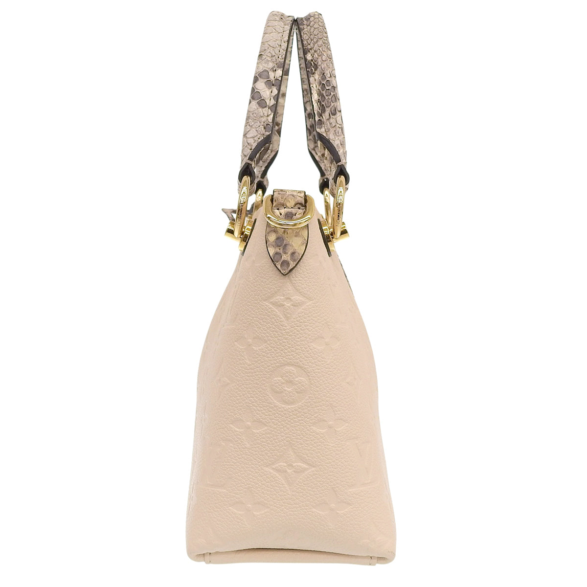 モノグラム・アンプラント VトートBB パイソン アイボリー N96236