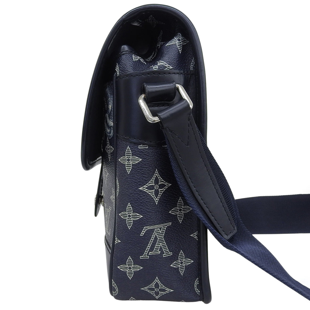 Monogram Savanna Messenger BB Navy Blue White M54246 Chapman Brothers Collaboration