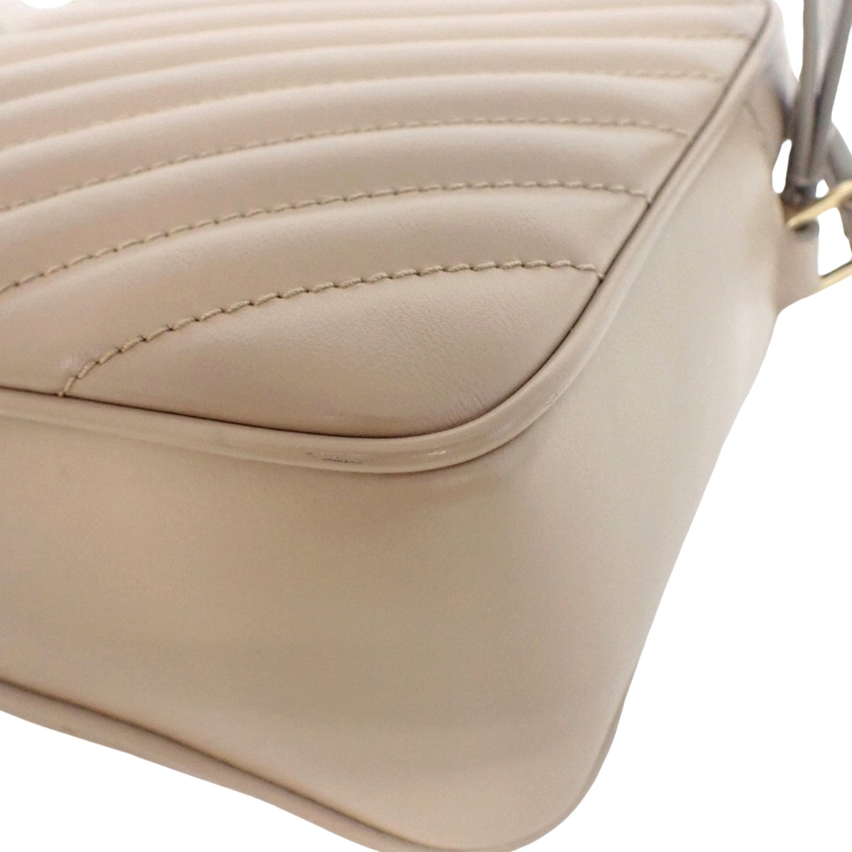 ルーカメラバッグ レザー ベージュ 612544