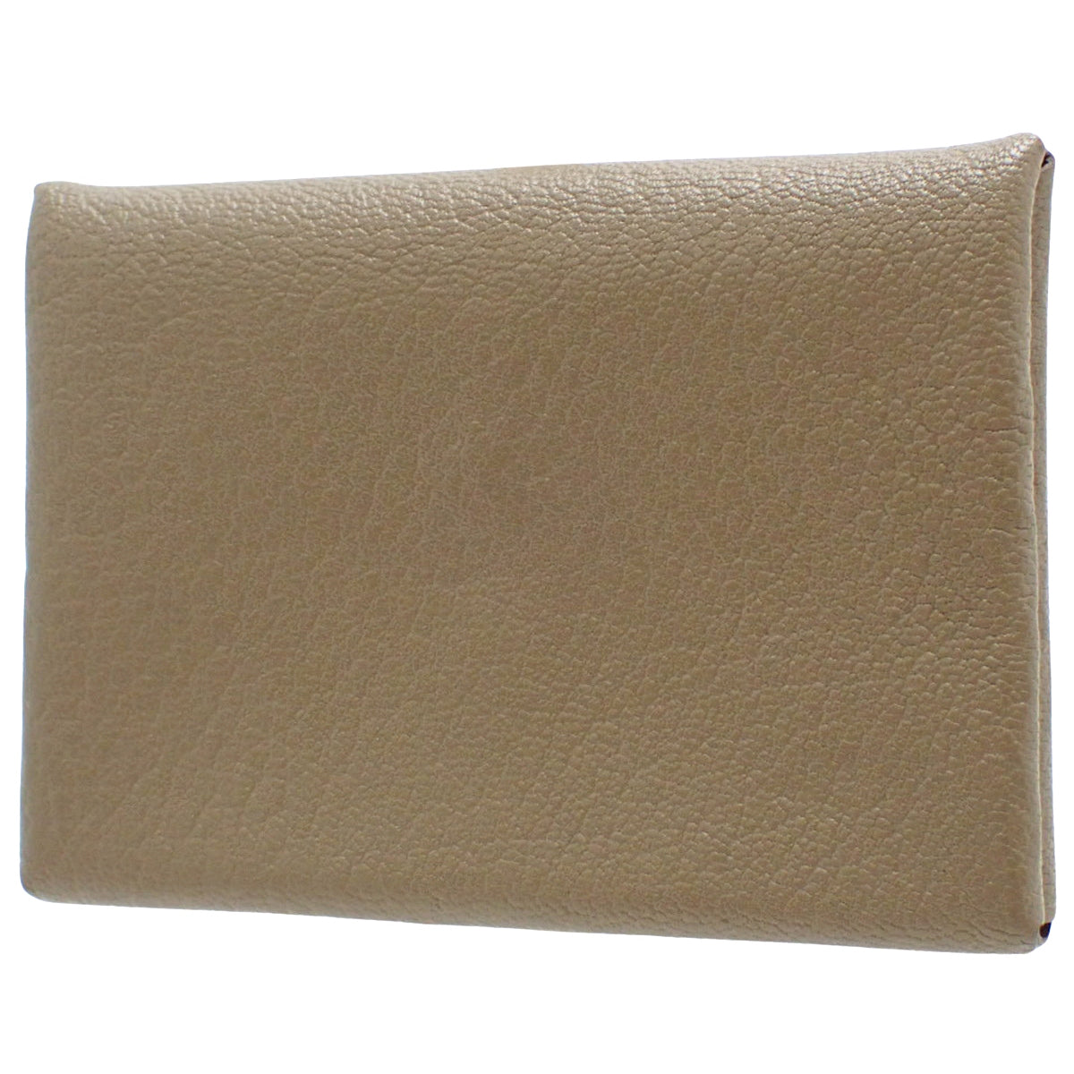 Calvi Duo Chevre Palladium Hardware Etoupe/Etoupe B stamp