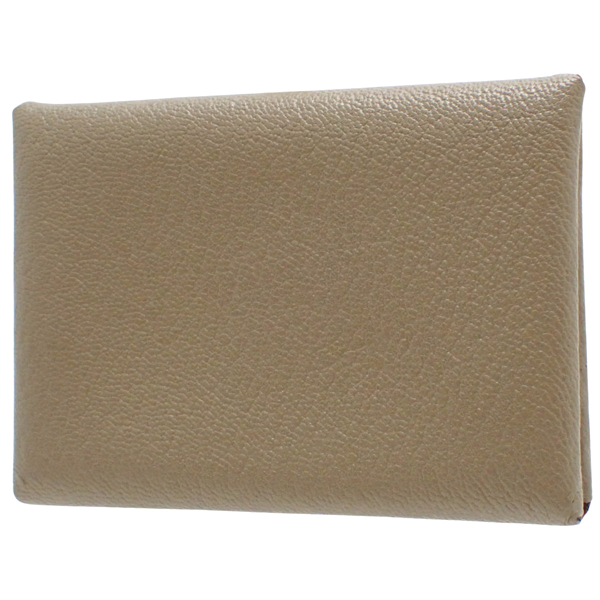 Calvi Duo Chevre Palladium Hardware Etoupe/Etoupe B stamp