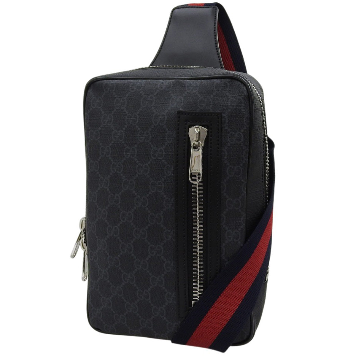 スリングバックパック GGスプリームキャンバス グレー 478325