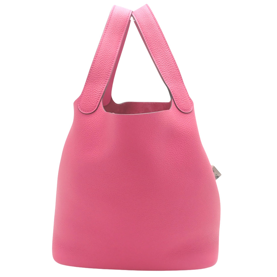 ピコタンロックMM トリヨンモーリス パラジウム金具 ローズショッキング U刻印