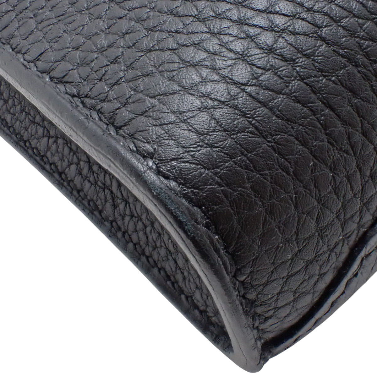 Sac à Dépêches 38 Togo Palladium Hardware Black D Engraved
