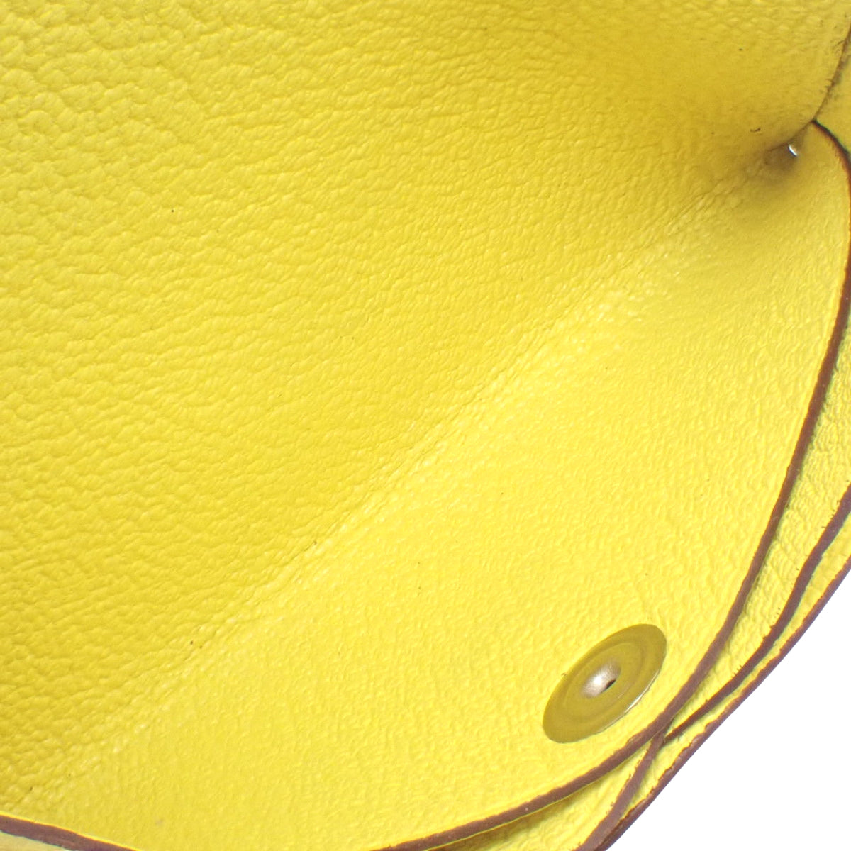 Calvi Duo Chevre Lime Silver Hardware Z stamp