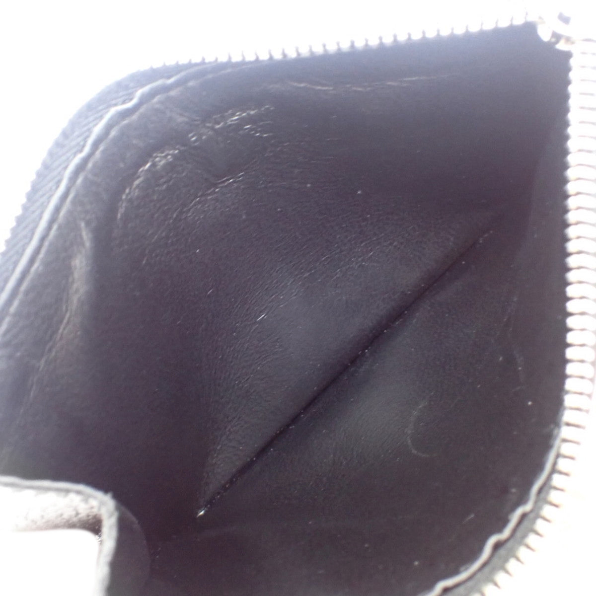 Cash Long Coin & Card Holder in Black Calfskin 640535