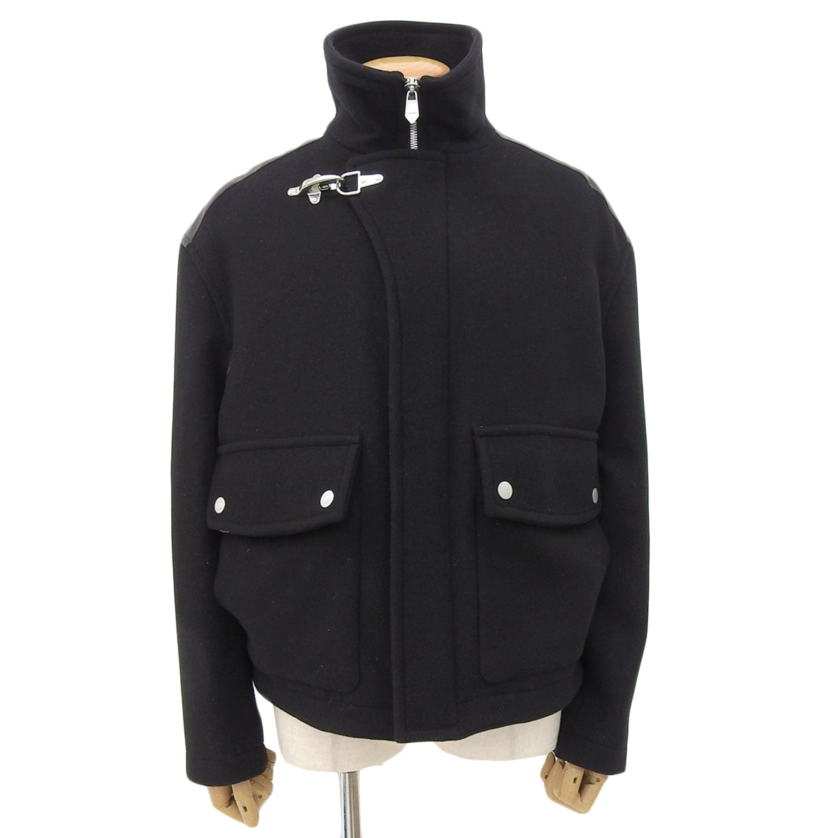 双拉链短款夹克 50