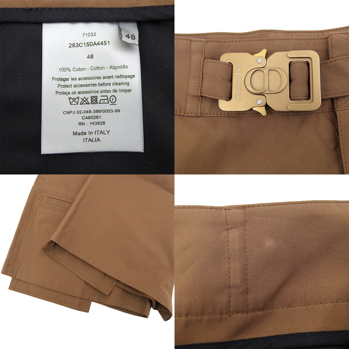 Travis Scott Cactus Jack Bermuda Shorts, Size 48, 2022