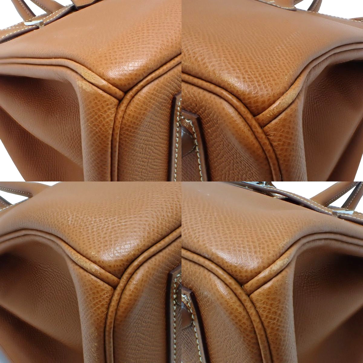 バーキン30 ヴォーエプソン パラジウム金具 ゴールド シルバー金具 □K刻印