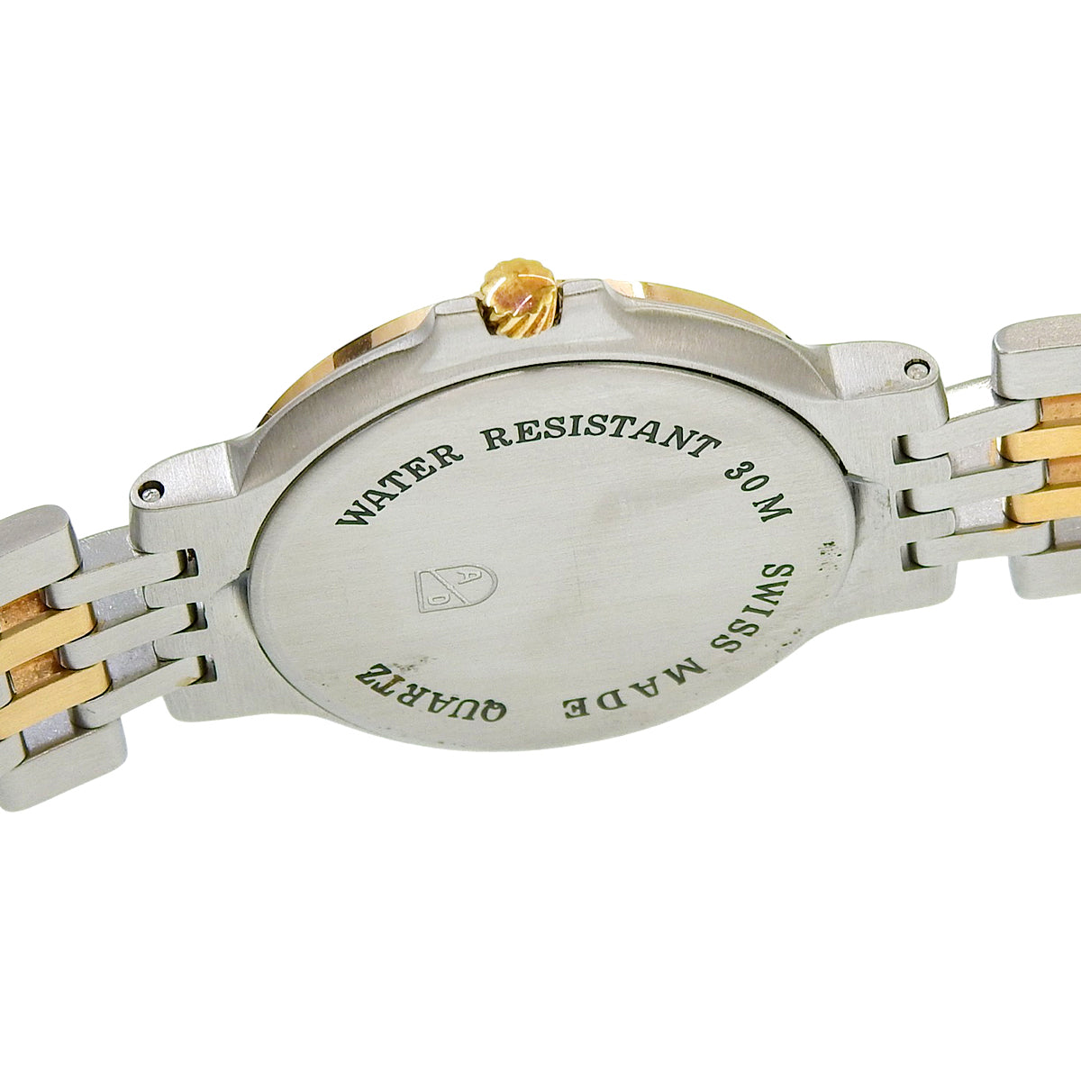 Elite SS/GP Diamond Bezel Quartz Unisex