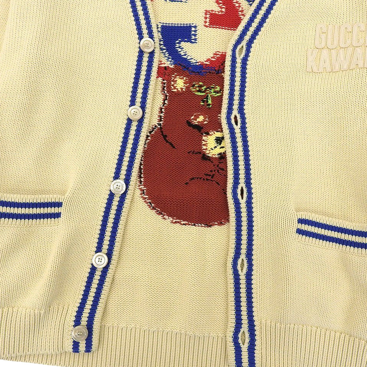 GG きつね カーディガン L