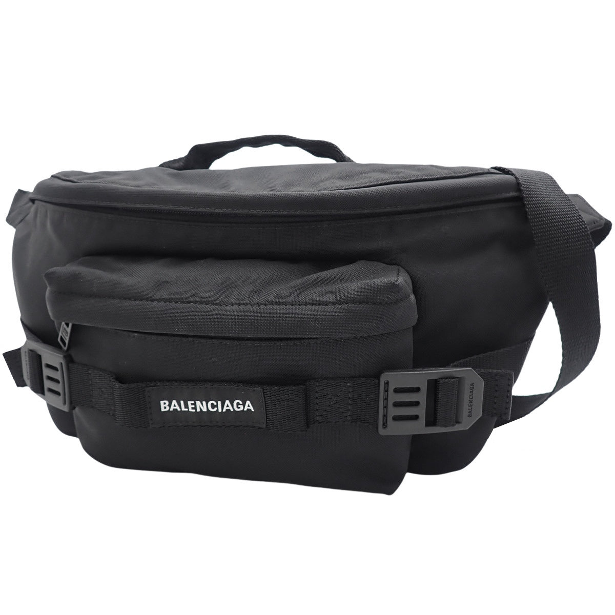 Army Large Nylon Polyester Polyamide Belt Pack, Black, 6440352BKPI1000