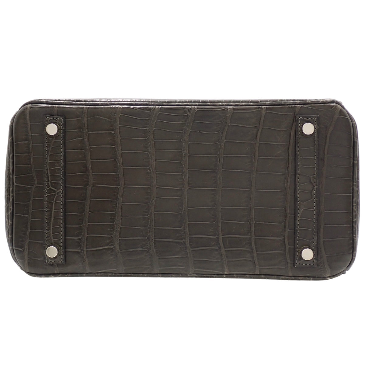 バーキン30 ポロサスマット パラジウム金具 グラファイト シルバー金具 □E刻印