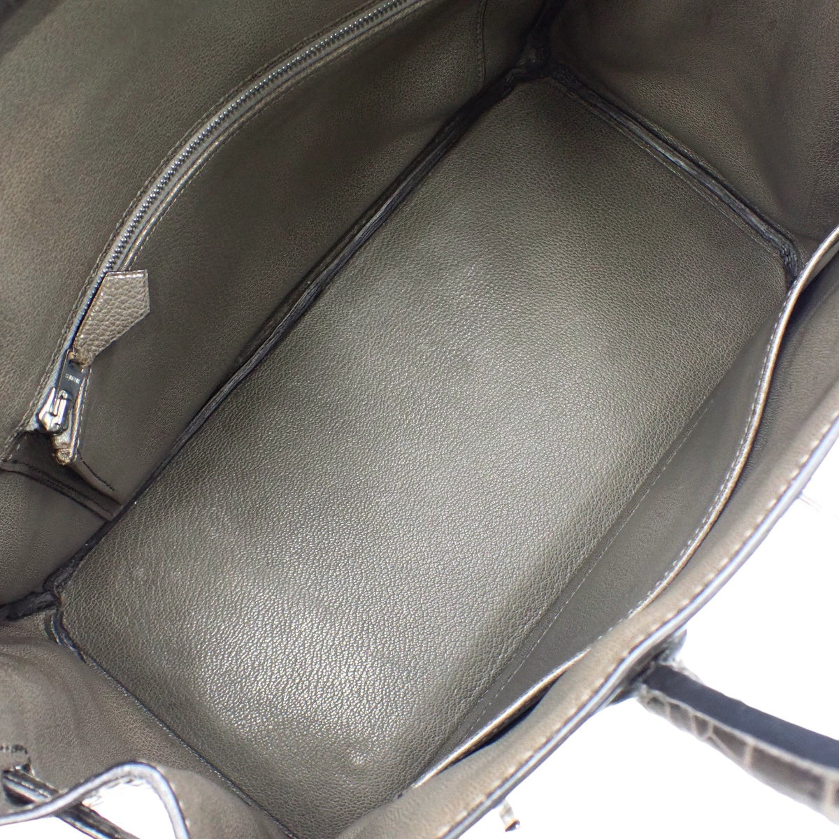 バーキン30 ポロサスマット パラジウム金具 グラファイト シルバー金具 □E刻印