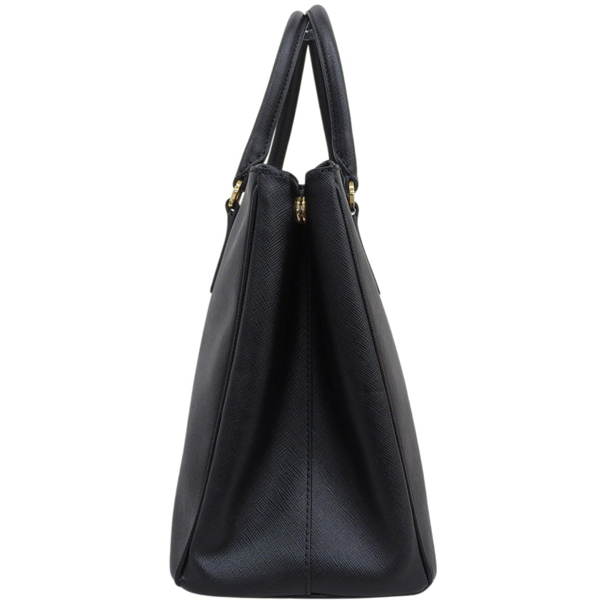 Galleria Large Saffiano Leather Black 1BA274